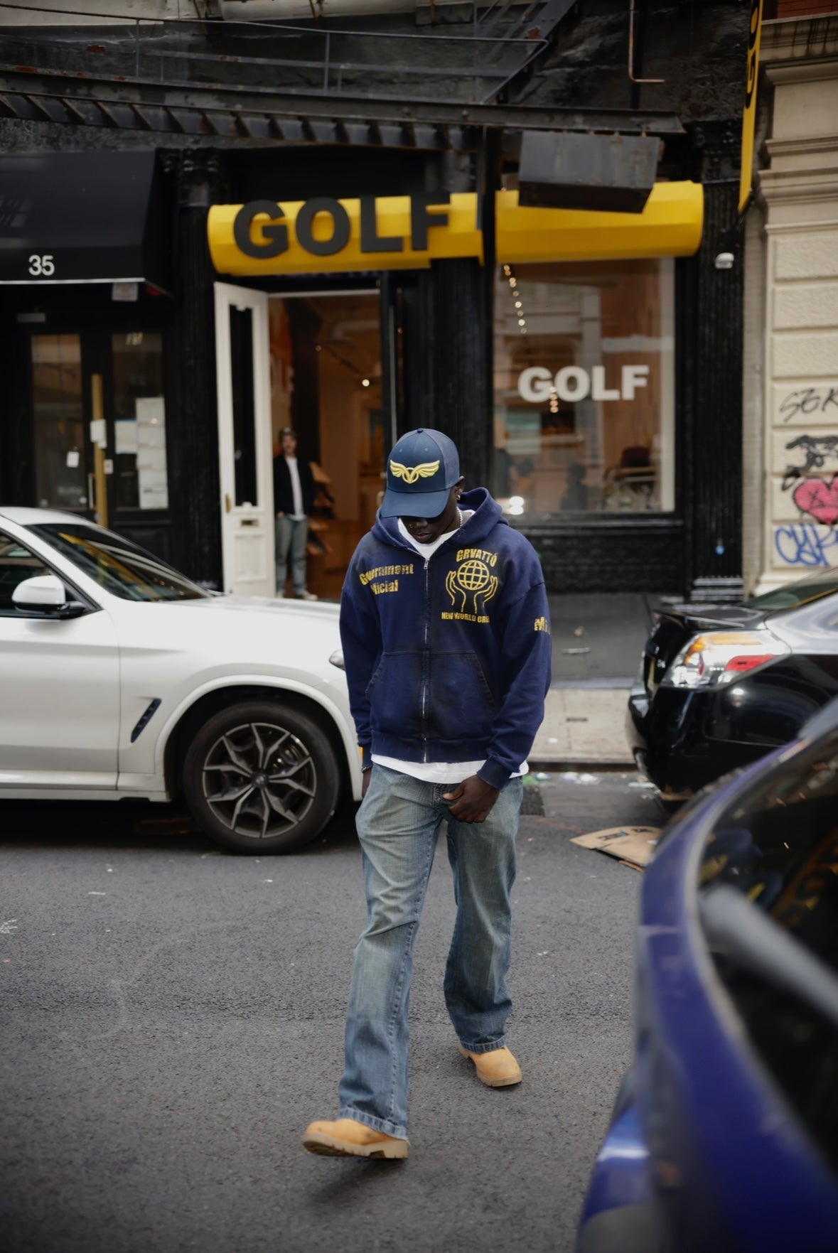 "MIDNIGHT NAVY" WINGS TRUCKER HAT